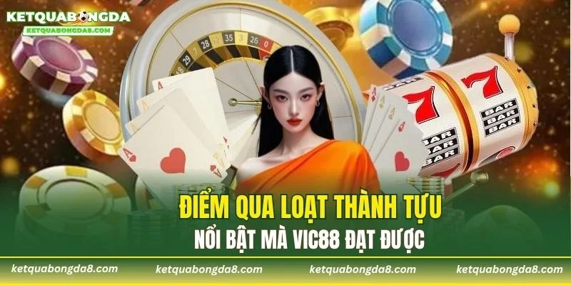 Điểm qua loạt thành tựu nổi bật mà VIC88 đạt được