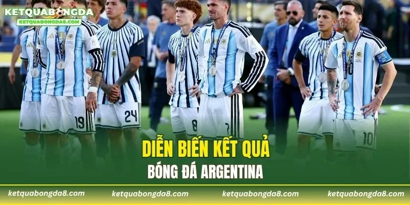 Diễn biến kết quả bóng đá Argentina