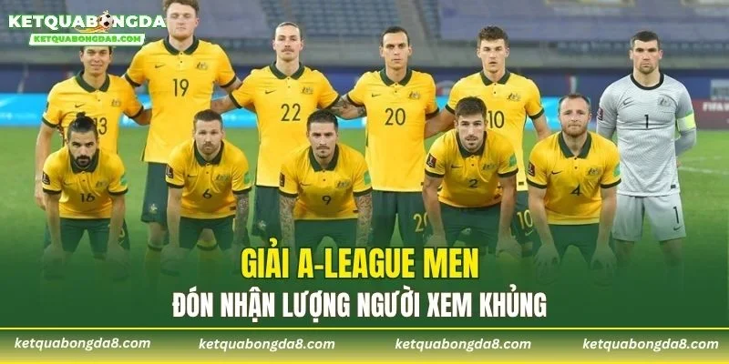 Giải A-League Men đón nhận lượng người xem khủng