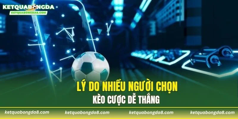 Lý do nhiều người chọn kèo cược dễ thắng