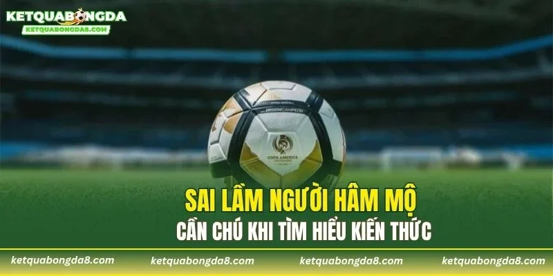 Sai lầm người hâm mộ cần chú khi tìm hiểu kiến thức