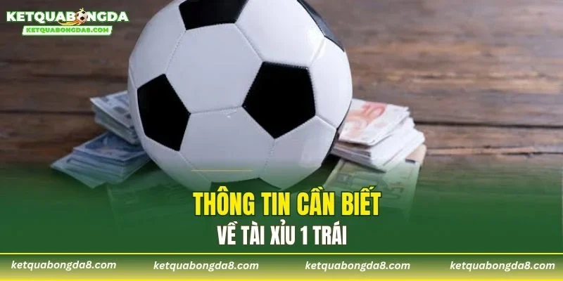 Thông tin cần biết về tài xỉu 1 trái